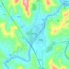 Guyong topographic map, elevation, terrain
