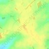Croydon Hill topographic map, elevation, terrain