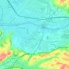 Borgo delle Lame topographic map, elevation, terrain