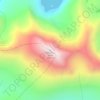Chapman Peak topographic map, elevation, terrain