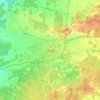 Skara topographic map, elevation, terrain