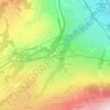 Lavillat topographic map, elevation, terrain