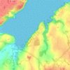 Saint-Germain de la Mer topographic map, elevation, terrain