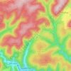 Schwabenbach topographic map, elevation, terrain