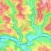 Streitholz topographic map, elevation, terrain