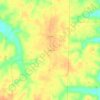 Golo topographic map, elevation, terrain