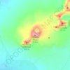 Calderón Hondo topographic map, elevation, terrain