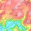 Höhefeld topographic map, elevation, terrain