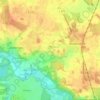 Aschenbeck topographic map, elevation, terrain