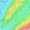 Sterklis topographic map, elevation, terrain