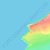 Hag's Head topographic map, elevation, terrain