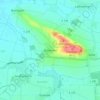 Stemmen topographic map, elevation, terrain