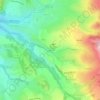 Les Serrons topographic map, elevation, terrain