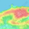 Le Bois de Pins topographic map, elevation, terrain