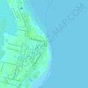 Sergipe topographic map, elevation, terrain
