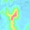 Bukit Harimau Menangis topographic map, elevation, terrain