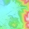Frascaro topographic map, elevation, terrain