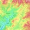Gennevaux topographic map, elevation, terrain