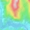 Nab Scar topographic map, elevation, terrain
