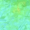 Oldendiever topographic map, elevation, terrain