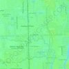 Coral Woods topographic map, elevation, terrain