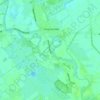 Ellersinghuizen topographic map, elevation, terrain