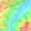 Carmiano topographic map, elevation, terrain