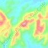 Bukit Jintan topographic map, elevation, terrain