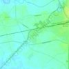 Jalalabad topographic map, elevation, terrain