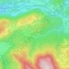 Kranzbach topographic map, elevation, terrain