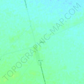 Solanet topographic map, elevation, terrain