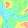 North Hoosick topographic map, elevation, terrain