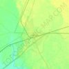 Gajraula topographic map, elevation, terrain