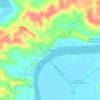 Tranapuente topographic map, elevation, terrain