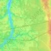 Macclenny topographic map, elevation, terrain