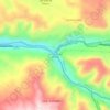 La Unión del Toachi topographic map, elevation, terrain