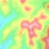 Mist Mountain topographic map, elevation, terrain