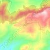 عين سلطان ⵄⵉⵏ ⵚⵓⵍⵟⴰⵏ topographic map, elevation, terrain