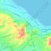 Little Princess South topographic map, elevation, terrain