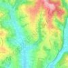 Guncati topographic map, elevation, terrain