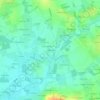 La Minoterie topographic map, elevation, terrain