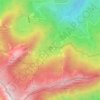 Prato Spilla topographic map, elevation, terrain