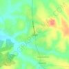 Drobo topographic map, elevation, terrain