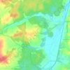 Reute topographic map, elevation, terrain