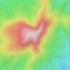 Mount Imlay topographic map, elevation, terrain