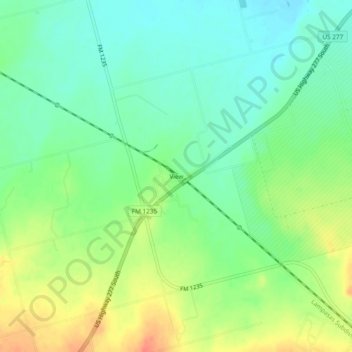 View topographic map, elevation, terrain