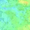 Le Chêne topographic map, elevation, terrain
