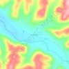 Sharon Center topographic map, elevation, terrain