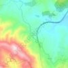 Boufhaima topographic map, elevation, terrain