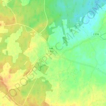 Kräklingbo topographic map, elevation, terrain